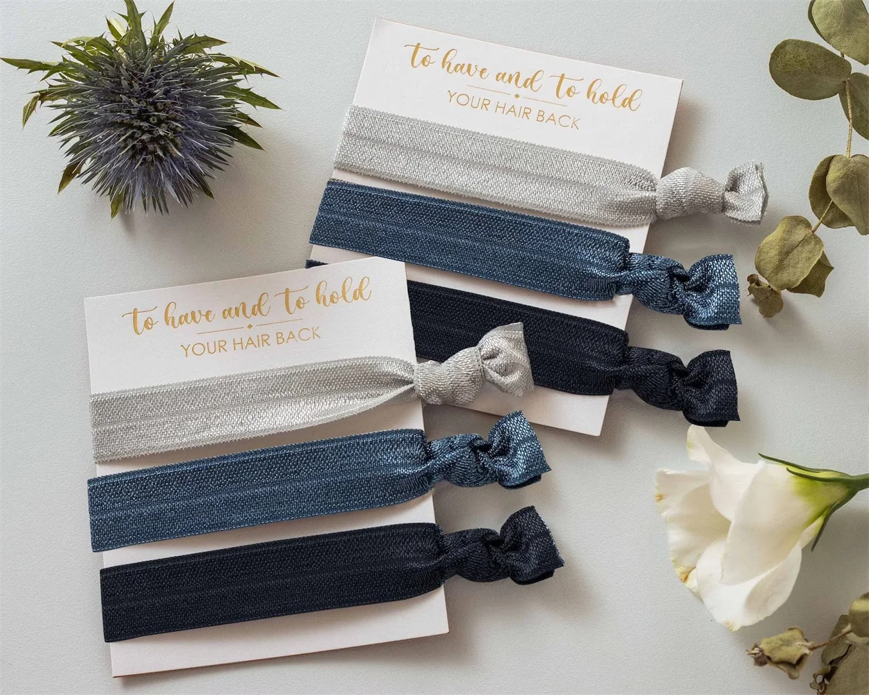 Галстук для волос подружки невесты | Предложение Девичник искусственные