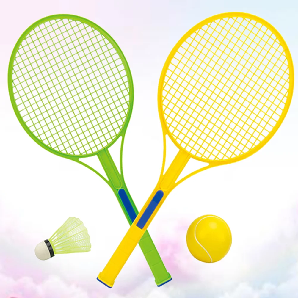 

Badminton Racket, Kids Badminton Set with 2 Rackets, 2 for Sports Children Training Practice