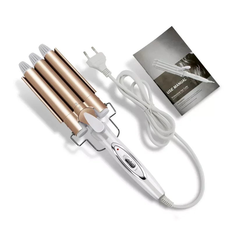 

Hair Tools Curling Iron Ceramic Triple Barrel Hair Styler Hair Waver Styling Tools Hair Curlers Electric Curling