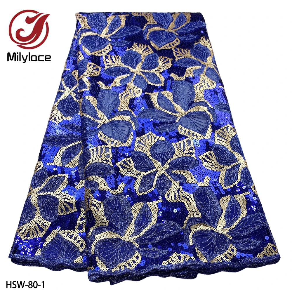 

Новейшая африканская вышивка, кружевная Высококачественная французская тюль с блестками, кружевная ткань для вечеринки