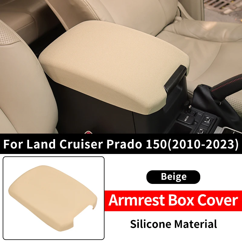 Чехол на подлокотник центральной консоли для Toyota lc150 Land Cruiser Prado 150 2010-2023 j150, обновление внутренних защитных аксессуаров