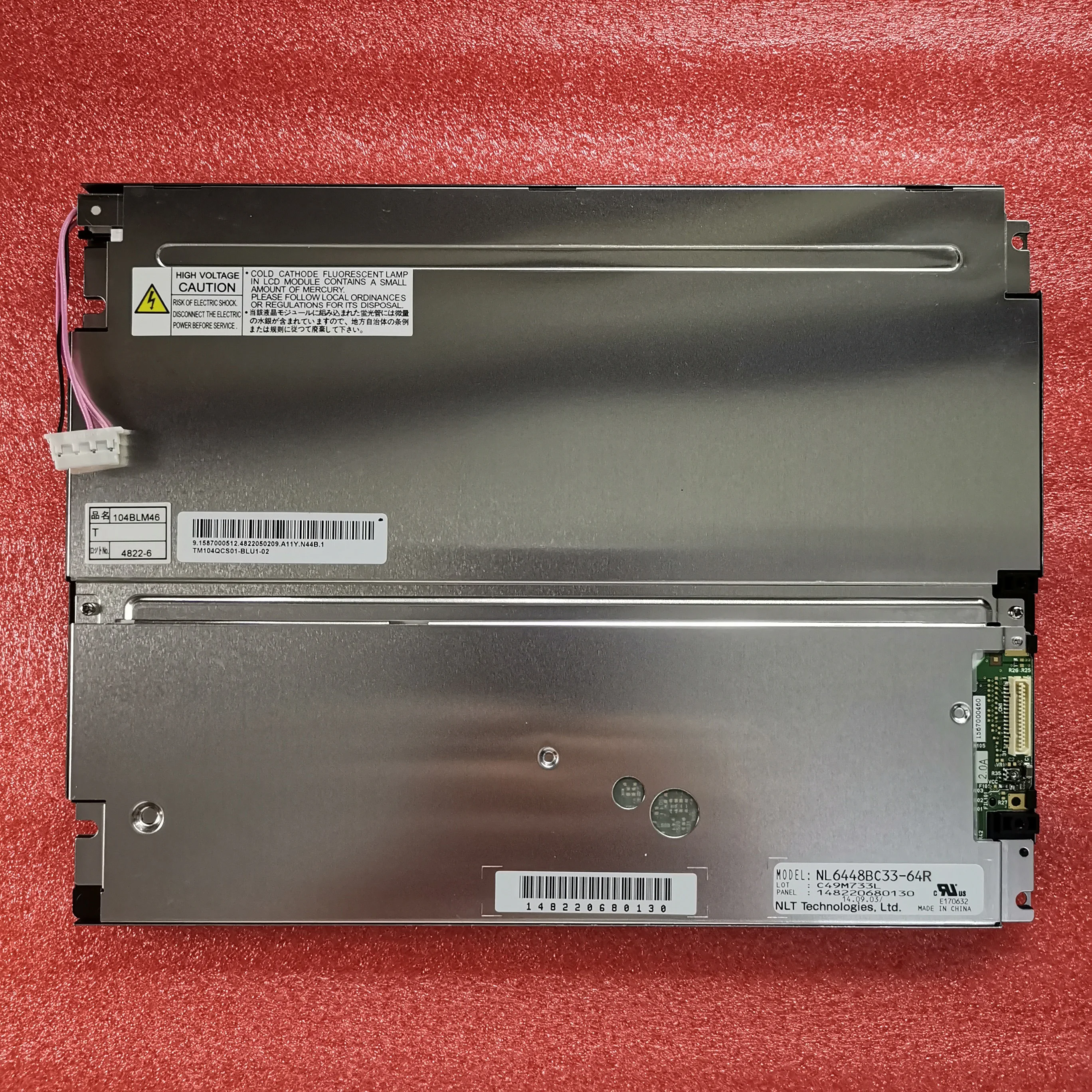 

Original 10.4" inch NL6448BC33-64R LCD Display Screen