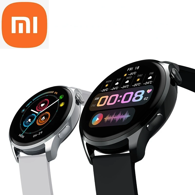 

Xiaomi Smart watch AMOLED screen full touch double button healthy Bluetooth call smart bracelet