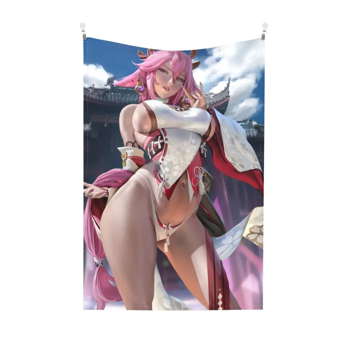 

Genshin Tapestry Anime Sexy Poster Tapestries Huge Breats Belle Wall Hanging Adult Tapestries Hentai H Doujinshi Merch Stuff