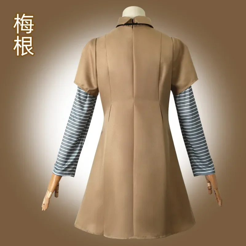 Новый костюм Меган для косплея M3GAN ужасный фильм кукла с искусственным