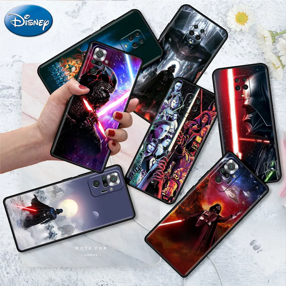 

Disney Star Wars Case For Xiaomi Redmi Note 11 9S 9 10 Pro 9C K40 7 8T 6A 7A 8A 9A Soft Phone Capa Tpu Shockproof Cover