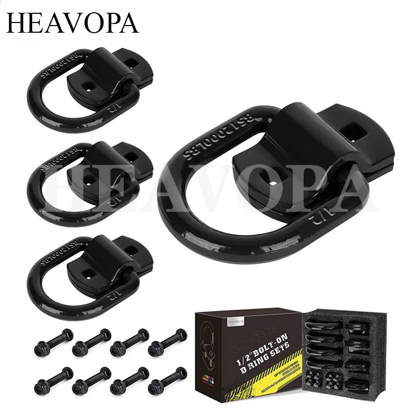 1/2-дюймовое морское D-образное кольцо с пряжкой автомобильное тяговое бортовое
