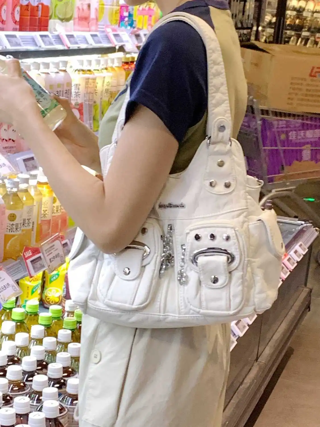 Винтажная женская сумка на плечо