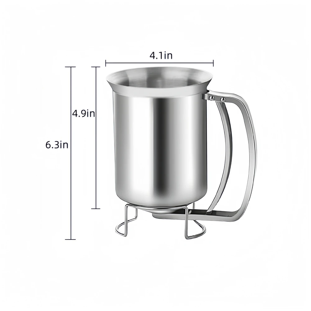 Нержавеющая сталь S Teel Диспенсер для теста блинов Воронка B Инструменты Aking