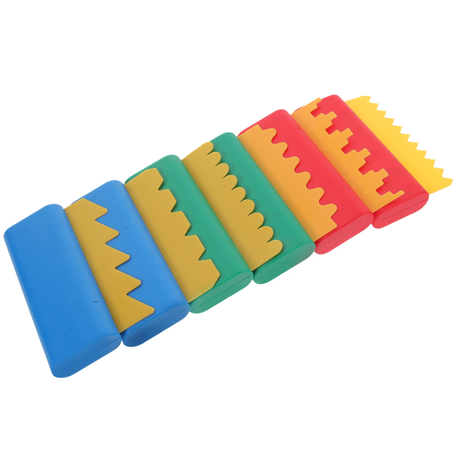 

6 Pcs Kids Playset Draw Scraper Scraping Brush Kindergarten Graffiti Painting Accessories Plastic Child Pigment