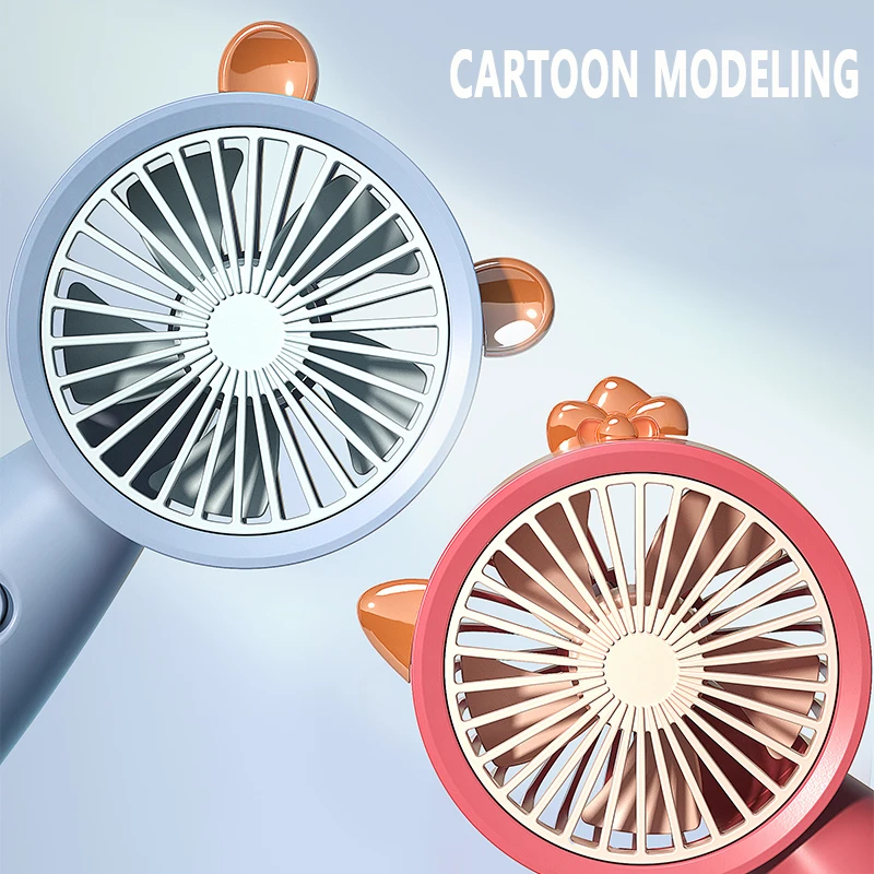 Новинка портативная Подставка для зарядки через USB летний карманный Вентилятор