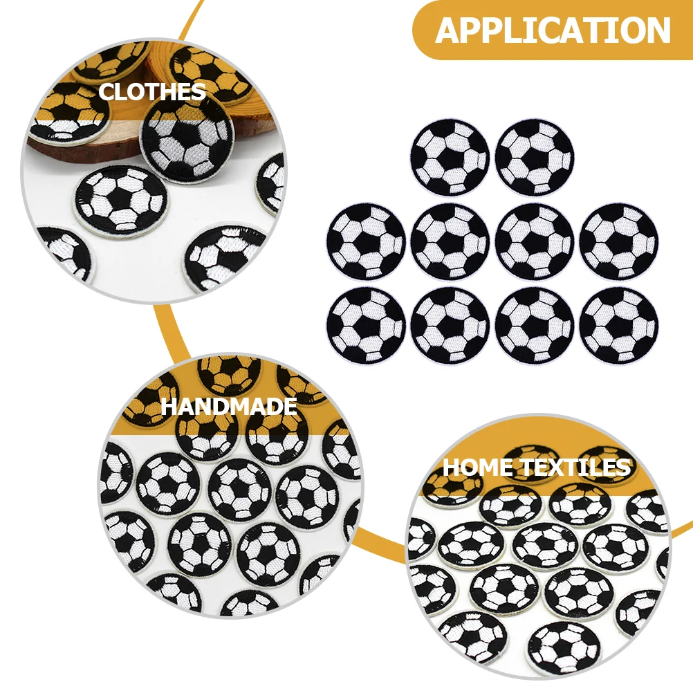 15 шт. футбольные наклейки железные нашивки одежда вышивка футбольная ткань