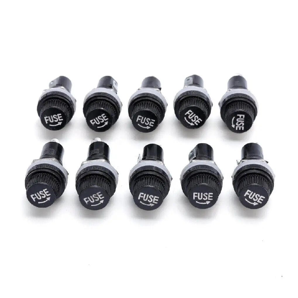 

Абсолютно Новое поступление, 250 В, 10 А, черная безопасная трубка, простота в обращении, улучшение дома, электрооборудование, поставки