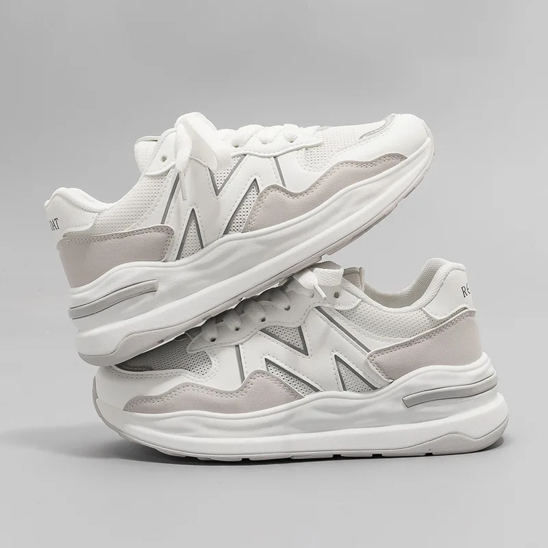 Women Sneakers 2023 Spring Patchwork Breathable Platform Casual Shoes Outdoor Ladies Sport Shoes Comfortable Walking Shoes