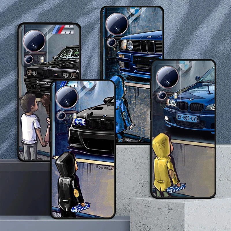 

Love Bmw Sports Luxury For Xiaomi Mi 13 12 11 10 11T 10T 9T 9 8 Note 10 Ultra Pro Lite TPU Soft Silicone Black Phone Case Fundas