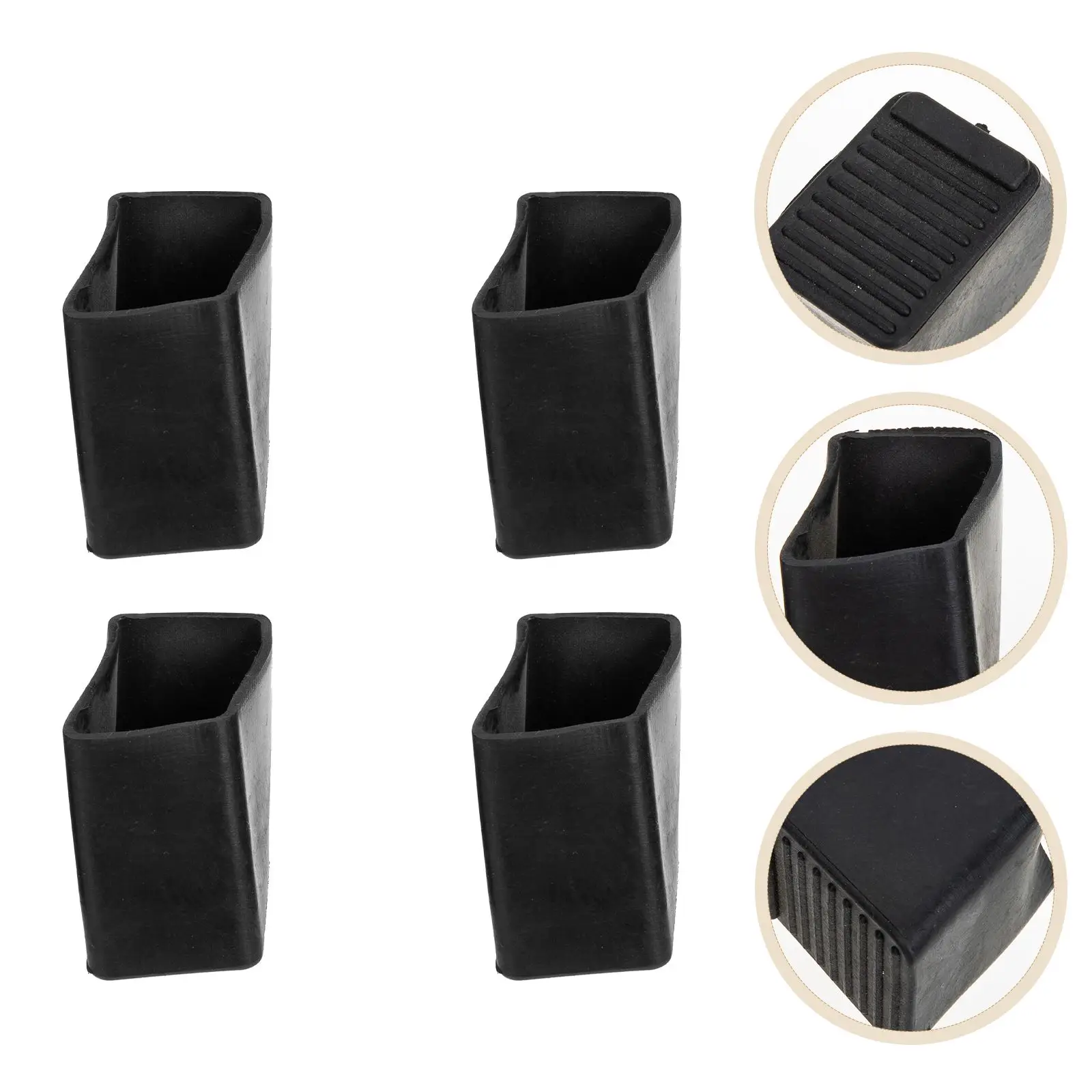 

Ladder Feet Rubber Pads Covers Foot Pad Non Leg Step Protectors Capsfloor Protector Chair Furniture Extension