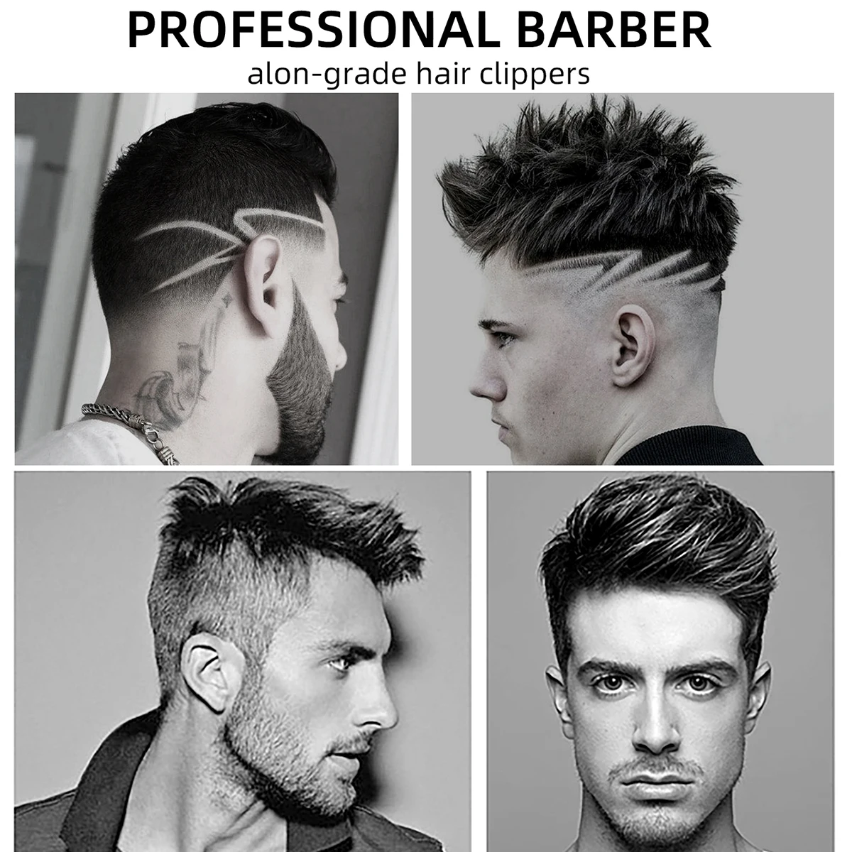 KIKIDO Профессиональный Триммер Для Волос Мужчин Перезаряжаемая Машинка Стрижки С