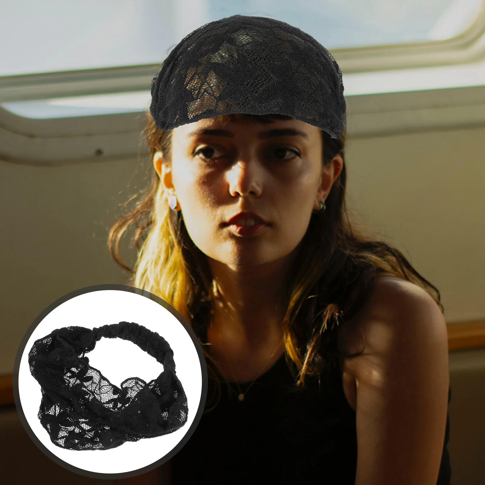 

Headband Hair Scarf Bandana Headgear Headbands Accessories Silk Makeup Hairband Nurse