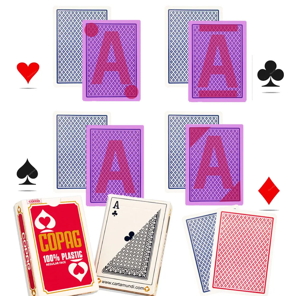 

Copag Playing Card Magic UV Glasses Anti Cheat Poker Board Game Marked Poker