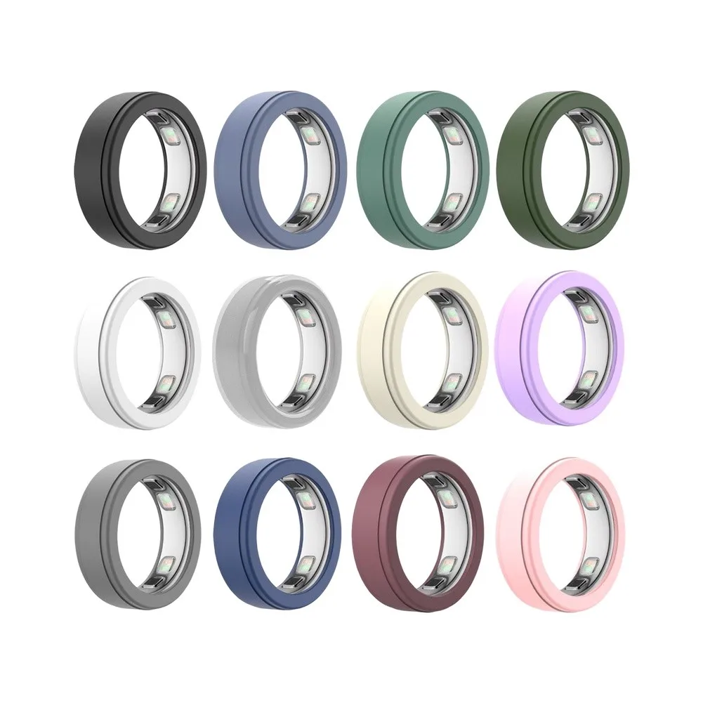 Набор из 12 силиконовых защитных колпачков для колец Oura Ring5, аксессуары для тренировок, силиконовые чехлы для пальцев для мужчин и женщин (art.: 3920db97dc7a0) - 3920db97dc7a0