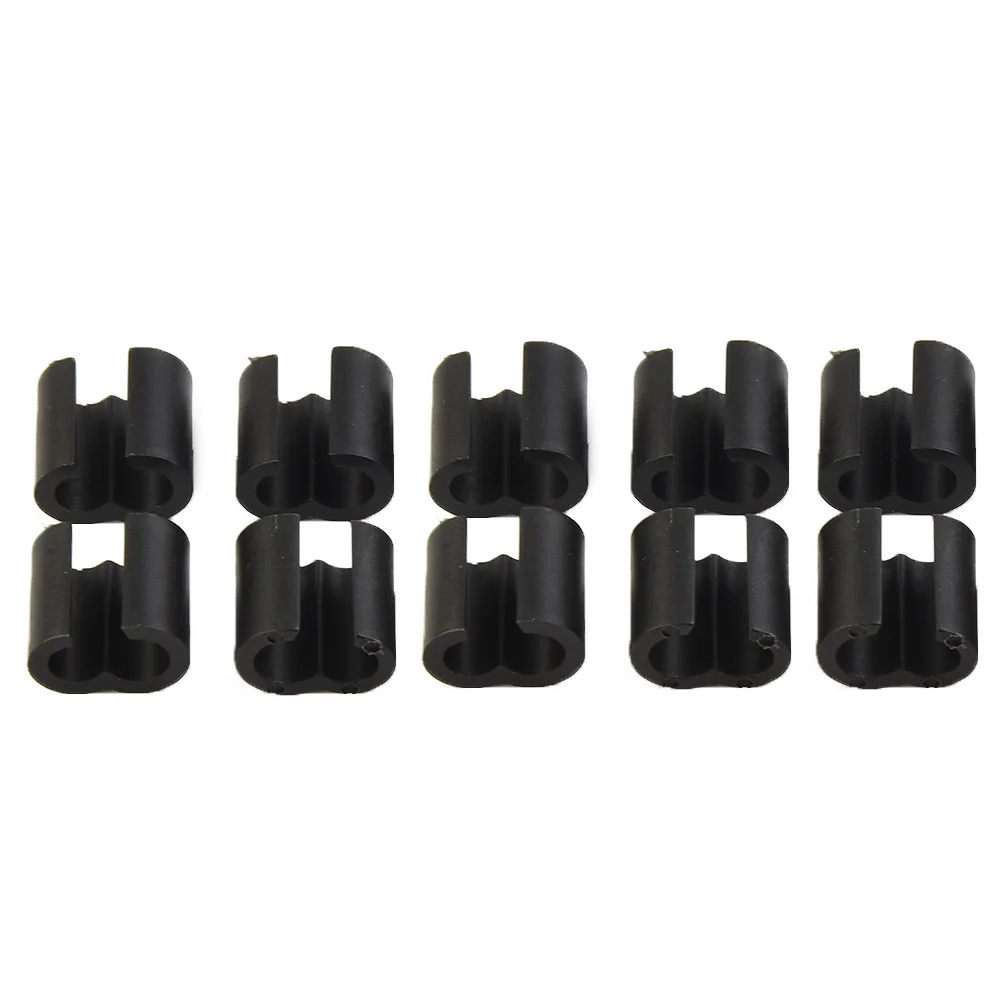 

10pcs MTB Road Bike U Buckle Hydraulic Disc Brake Shift Housing Hose Tube Shifter Cable Guides Button Fixed Tubing Clips