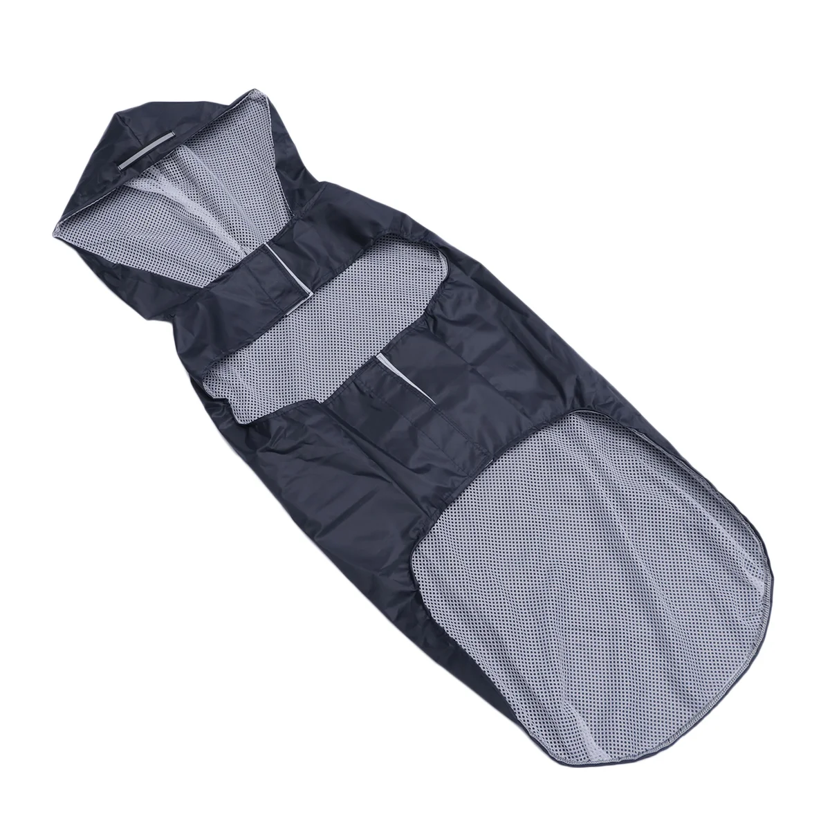

Paste Button Clothes Puppies Raincoats Waterproof Jacket Pet Hooded Slicker Poncho Full Cover Dog Puppy Reflective