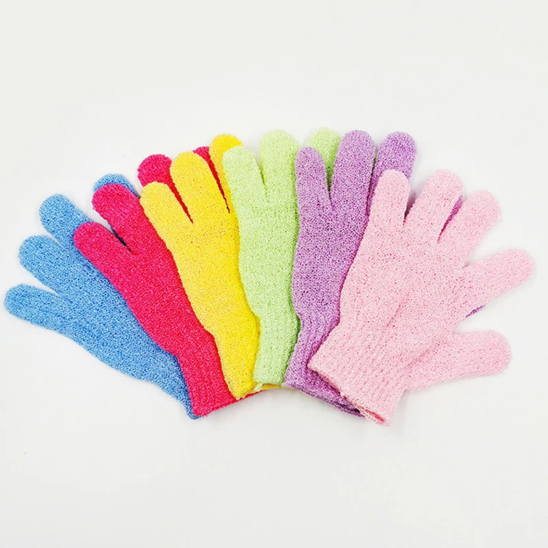 

Bath For Peeling Exfoliating Mitt Glove Scrub Gloves Resistance Body Massage Sponge Wash Skin Moisturizing SPA Foam Bath Tool 1X