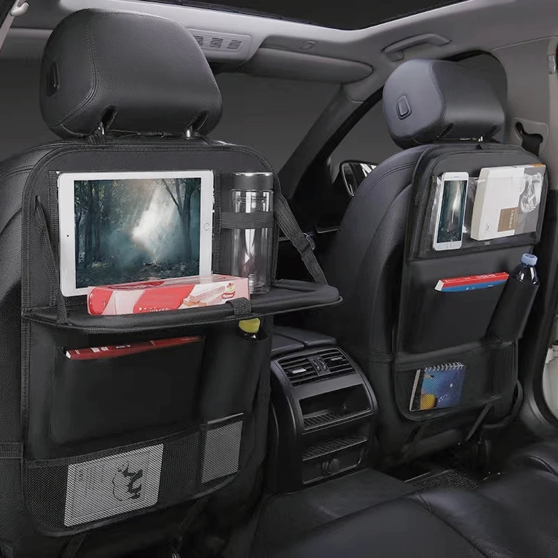 

Универсальный Органайзер На Спинку Автомобильного Сиденья С Подставкой Для Планшета, Многофункциональный Карман Для Хранения