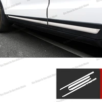 shiny silver car door edge body kit molding styling for ford territory 2019 2020 2021 accessories auto moldings exterior 2022