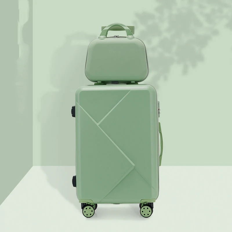New luggage, student trolley case, women's large capacity travel boarding case, sturdy and durable men's and women's luggage