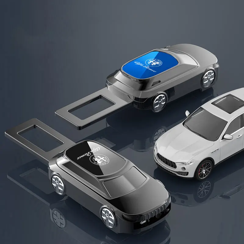 Фото Наклейка на автомобиль для Alfa Romeo, удлинитель пряжки ремня безопасности, зажим-удлинитель, инструмент для удлинения ремня безопасности для Alfa Romeo Giulietta 159 Mito Giu №4