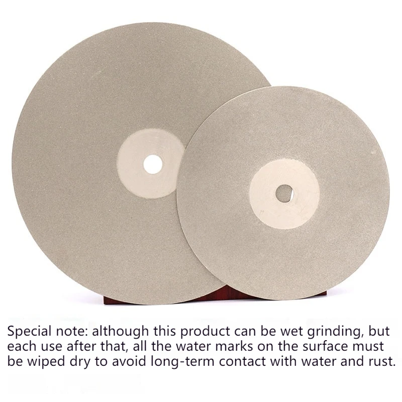 6-дюймовый 150-миллиметровый алмазный шлифовальный круг для уплотнения стекла из