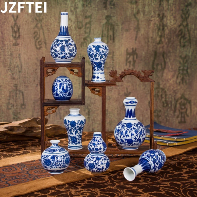 

Flower Vase Vases For Weddings Centerpieces Home Blue White Porcelain Vase Vintage Ceramic Vase Traditional Antique Table Decor