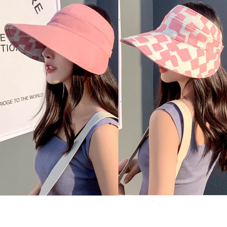 Big hat female xia han edition joker eaves sun sun hat Japanese empty hat uv block face sun hat