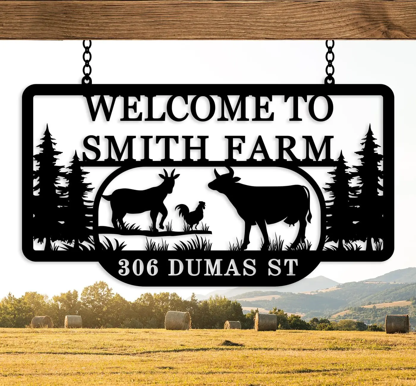 Перлизованная корова Got Brn Sgn Frmhouse Cttle Rnch Декор Cow Frm Добро пожаловать Metl Wll rt