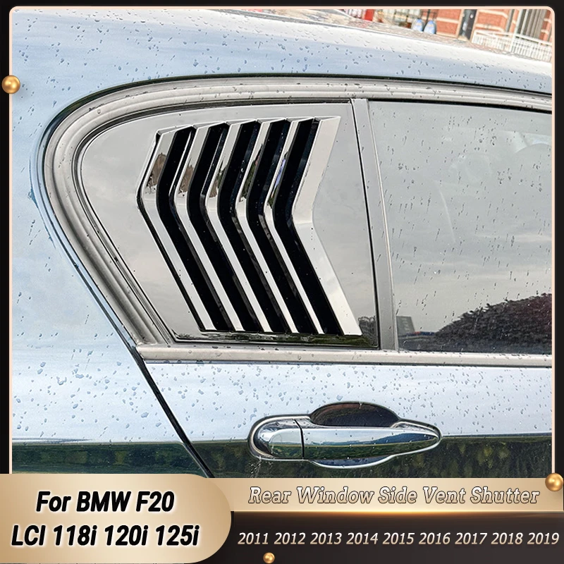 

Автомобильные жалюзи для заднего стекла BMW 1 серии F20 LCI 118i 120i 125i глянцевые черные наклейки на створки затвора 2011-2019 автомобильные аксессуары