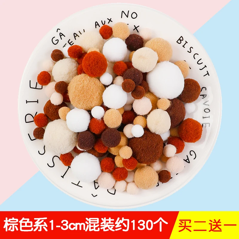 Mini Christmas Pompons Miniature Crochet Doll for Youpin Small Fur Ball