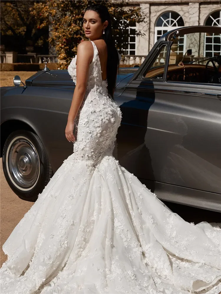 Vestidos De Novia 2 en 1 дизайнерское кружевное свадебное платье с длинными рукавами