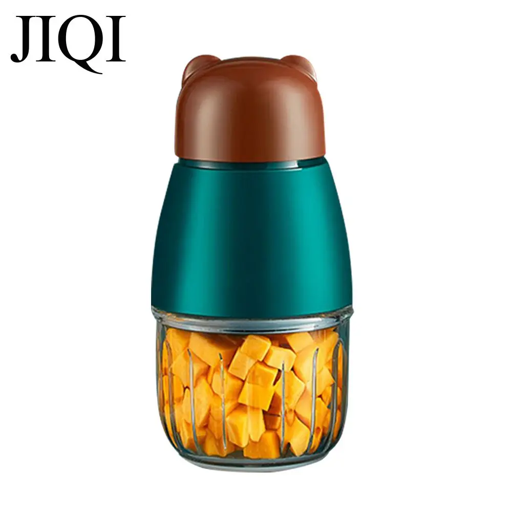 JIQI Baby 0.3L Multifunctional Food Processor 220V Glass Foo