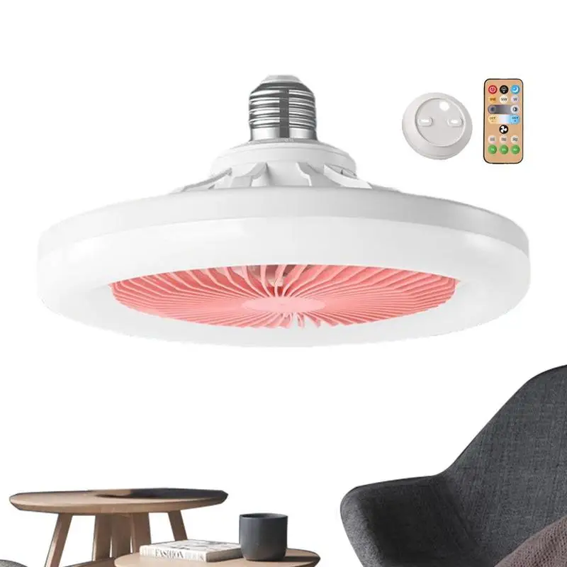 

Enclosed Ceiling Fan Bladeless LED Light Fan Environment Friendly Mute Light Fan For Kitchen Home Indoor Living Room