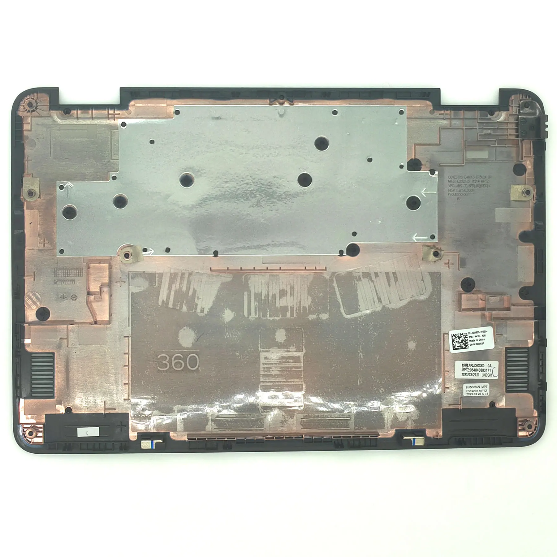 Запасная Нижняя основа для Dell Chromebook 11 3110 дюйма 2 в 1 задняя крышка 0GW93P Черная