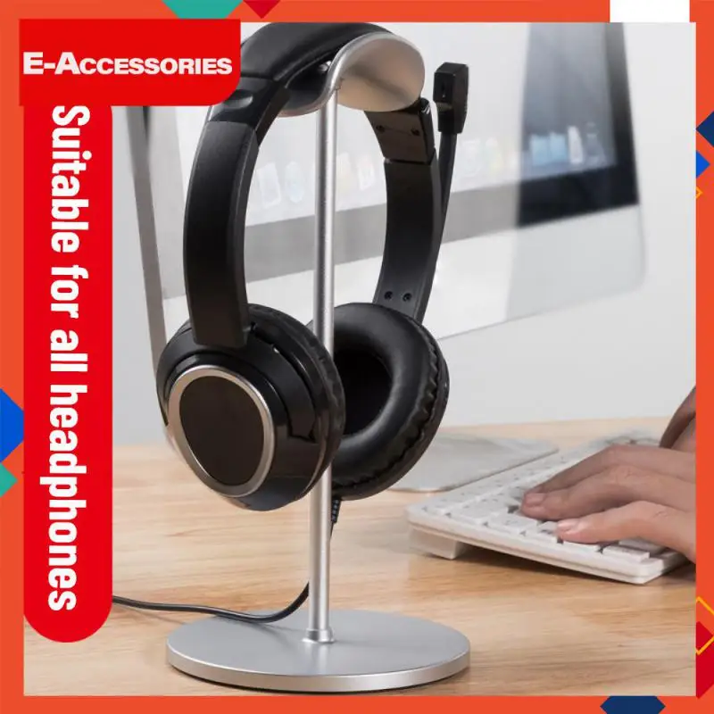 

Detachable Headset Holder Gamer Hanger Alloy Aluminium Headrest Stand Desktop Bluetooth Earphone Stand For Game Hanger PC Gaming