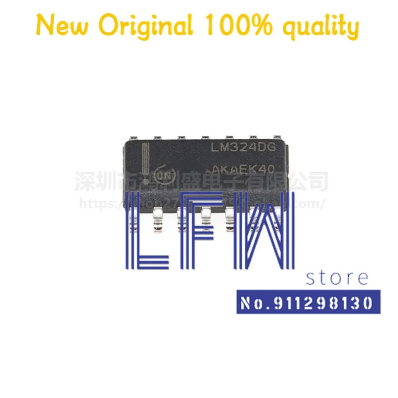 Набор схем LM324DR2G LM324DR LM324DG LM324 SOP14, новая и оригинальная искусственная кожа, 20 шт./лот