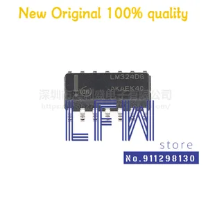 20pcs/lot LM324DR2G LM324DR LM324DG LM324 SOP14 Chipset 100% New&Original In Stock