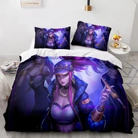 league of heroe caitlyn bedding set single twin full queen king size caitlyn set childrens kid bedroom duvetcover sets 01