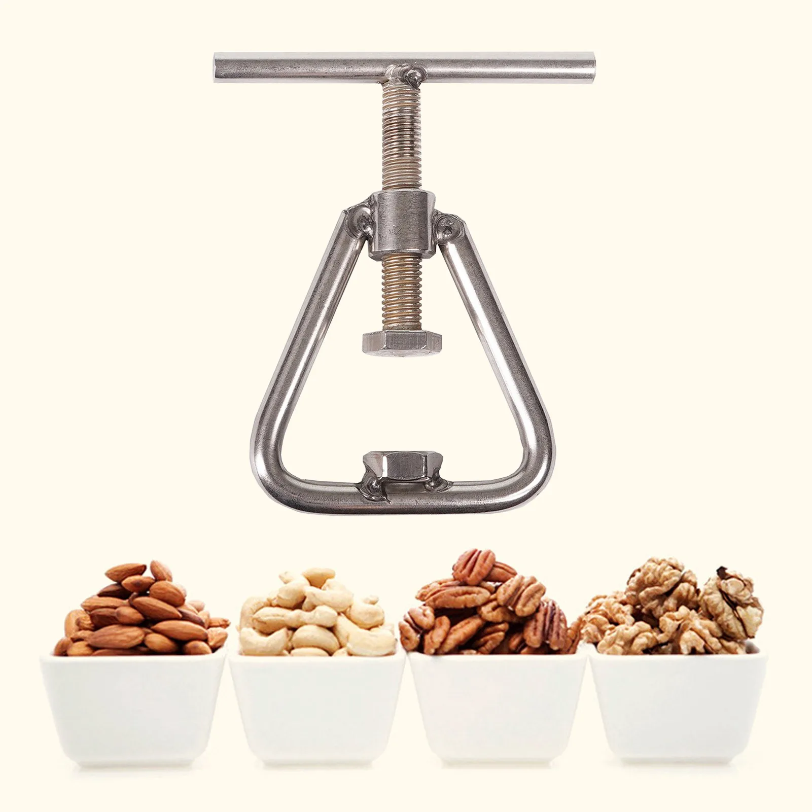 

Nut Opener Machine Walnut Sheller Tool Stainless Steel Macadamia Nut Opener Opening Household Kitchen Accessories Convenient