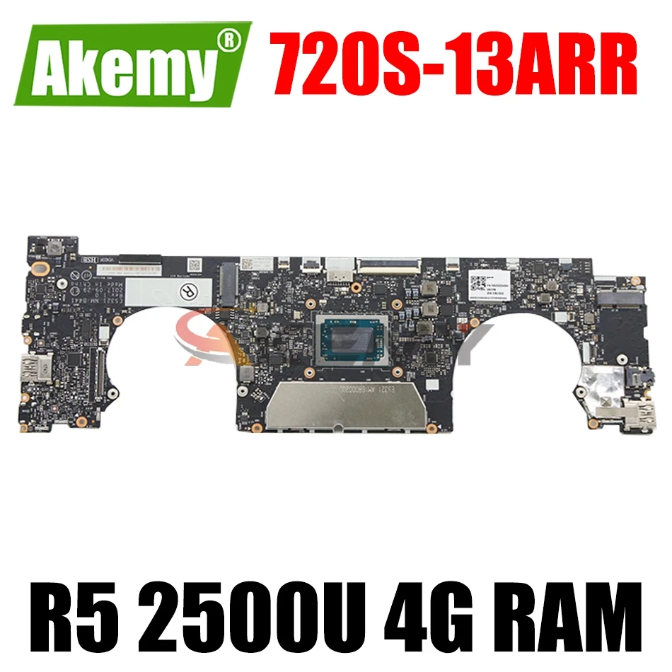 

For Lenovo 720S-13ARR laptop motherboard HD4GFP ES321 NM-B441 with CPU R5 2500U 4G RAM FRU 5B20Q59366 100% fully tested