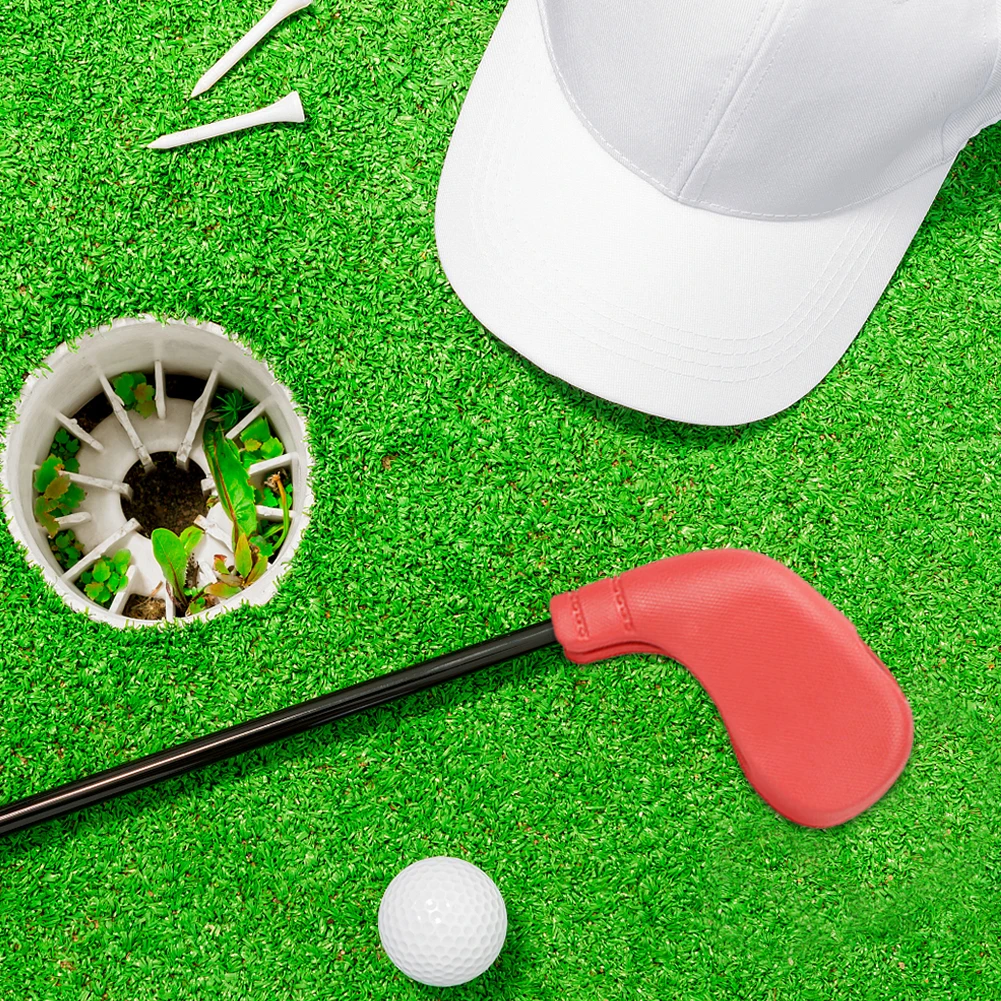 

TPE Rubber Golf Iron Headovers Universal Golf Club Protective Cover Easy Cleaning Golf Putter Cover Outdoor Sporting Accessories