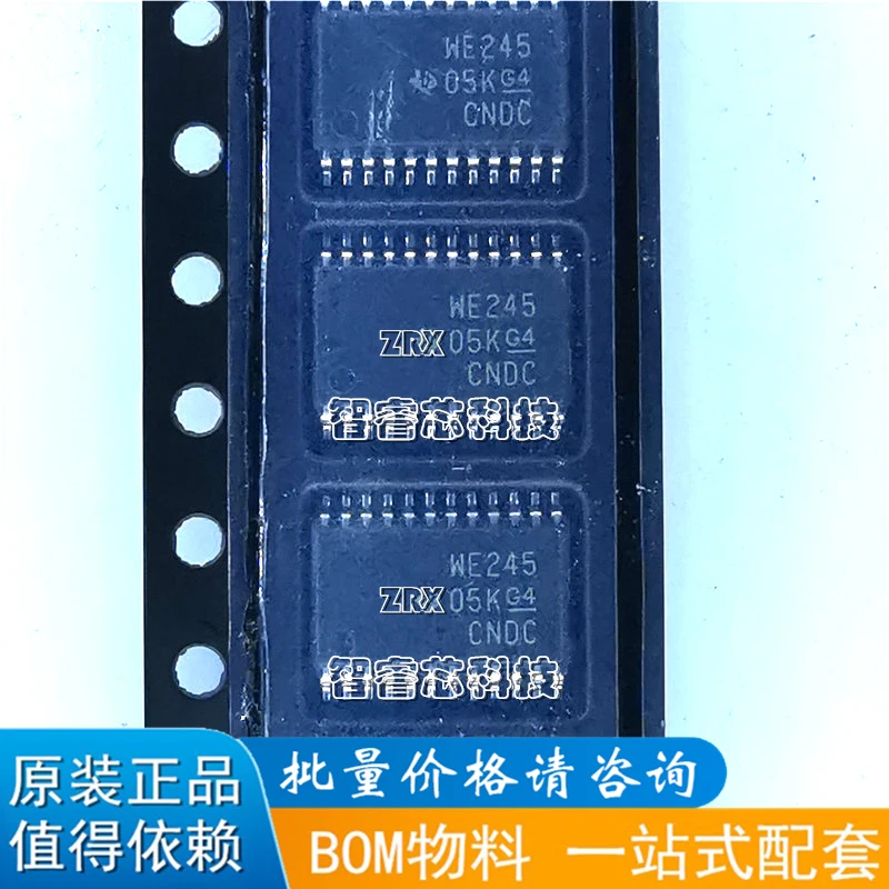 

20Pcs/Lot New Original SN74AVC8T245PWR TSSOP-24 Silk Screen WE245 Dual Power Bus