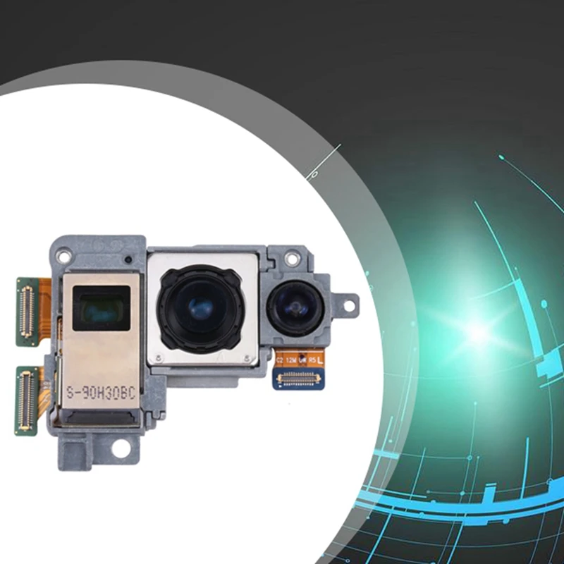 Для Samsung Galaxy Note20 Ultra 5G SM-N986B Набор камер Телеобъектив + широкий задняя основная